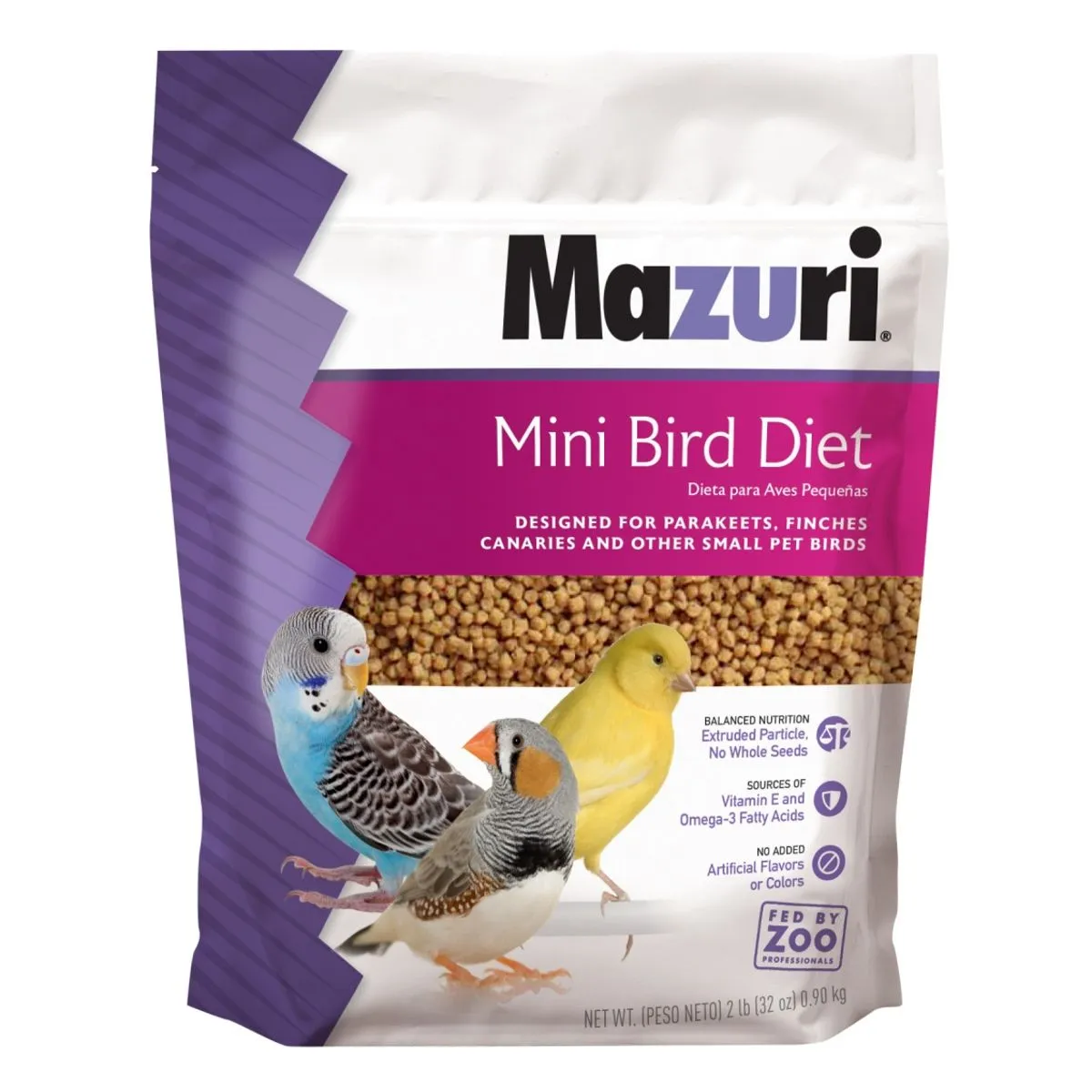 Mazuri Aves Mini 0.9 Kg (A pedido)