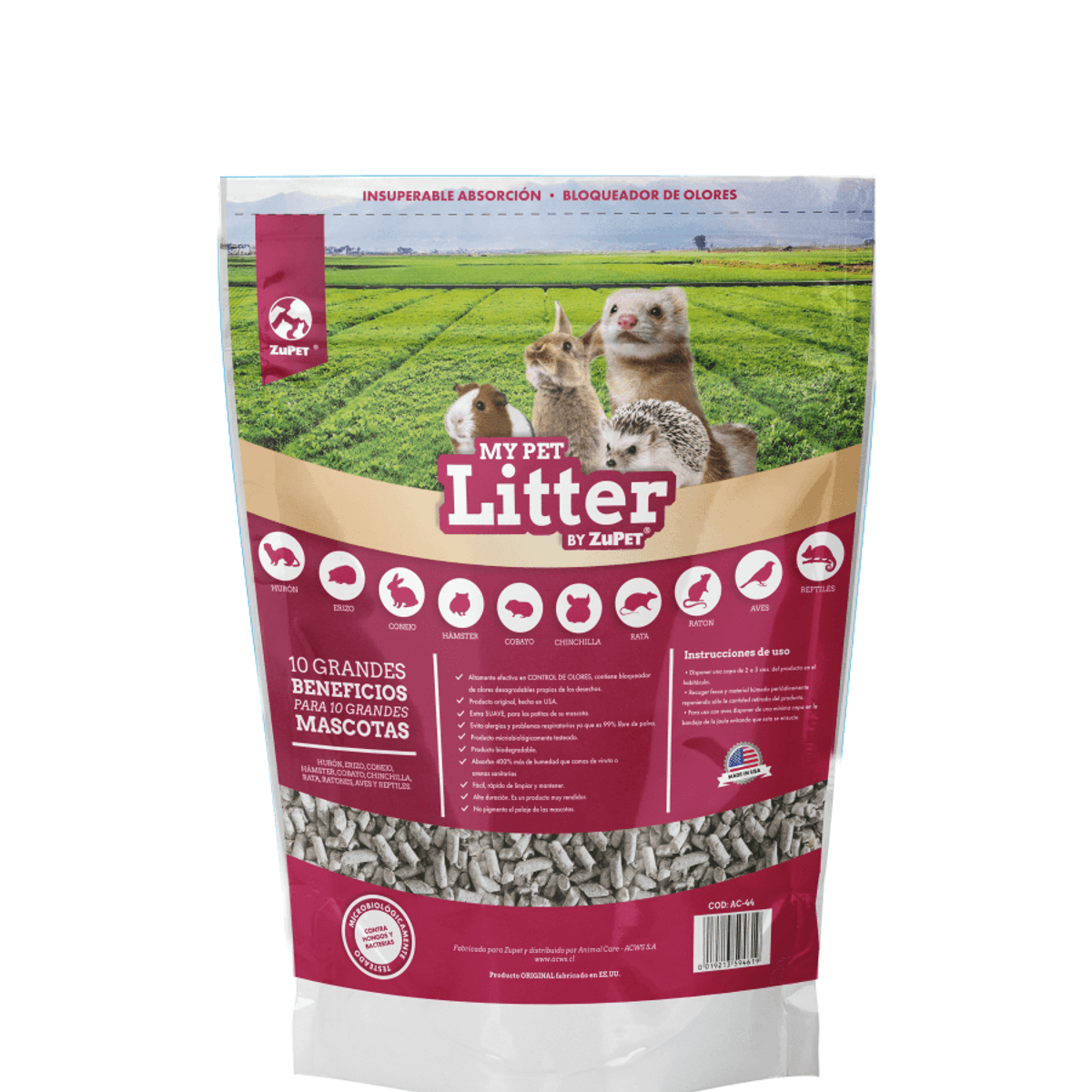 Sustrato Zupet My Pet Litter 4 L - Imagen 2
